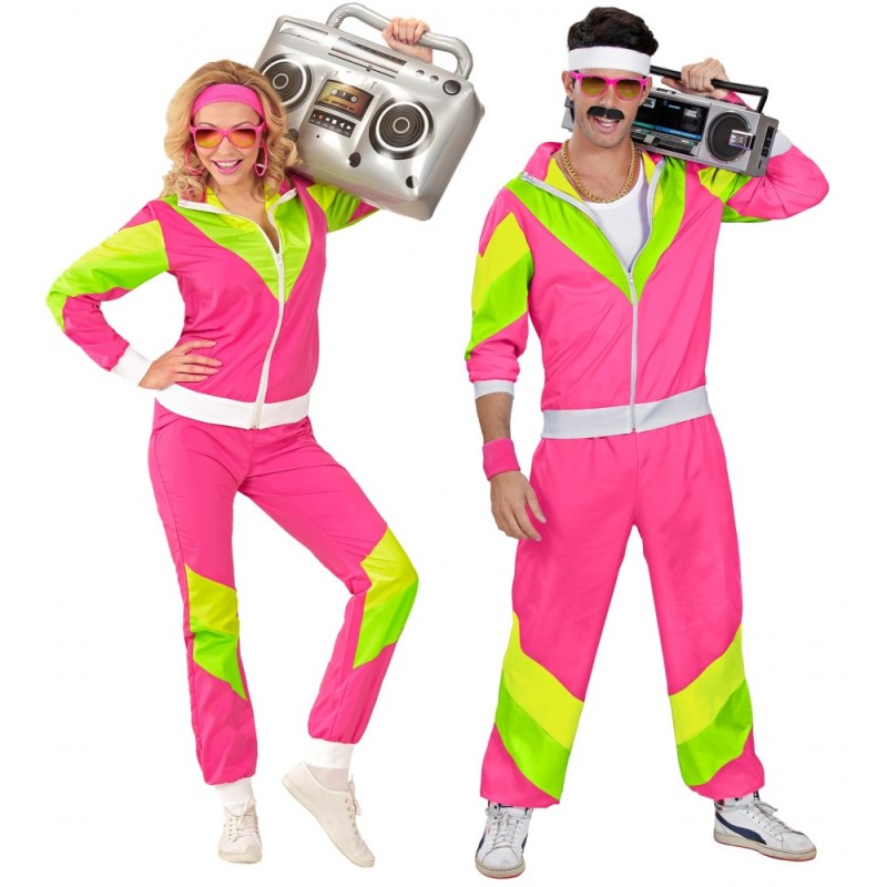 DEGUISEMENT SURVETEMENT DES ANNEES 80 ROSE TAILLE XS DEGUISEMENT SURVETEMENT DES ANNEES 80 ROSE TAILLE XS
