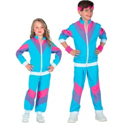 DEGUISEMENT ENFANT 80'S JOGGING FLUO TAILLE 14-16 ANS