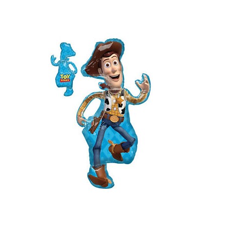 BALLON METALLIQUE WOODY TOY STORY DISNEY 111 CM 