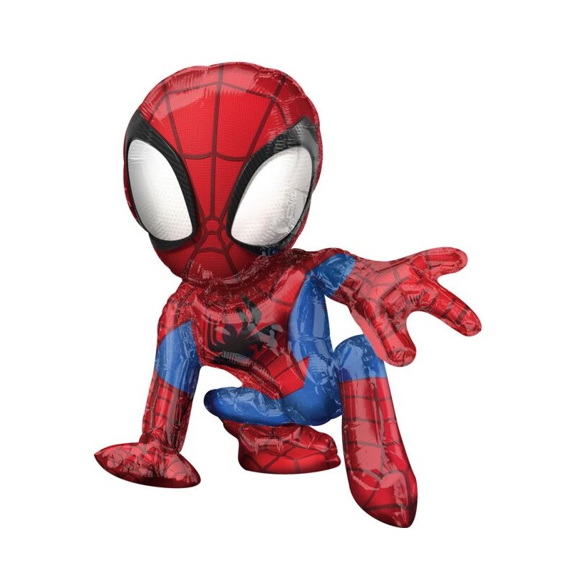 BALLON METALLIQUE AIR-FILLED SPIDEY AMAZING FRIENDS MARVEL 33 X 40 CM 