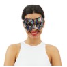 DEMI MASQUE LOUP SEQUIN MULTICOLORE REVERSIBLE