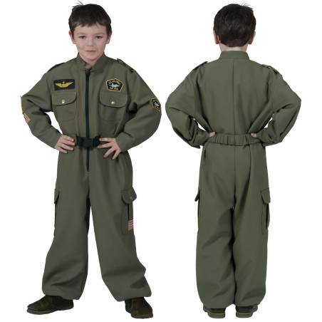 DEGUISEMENT PILOTE DE CHASSE TAILLE 6 ANS