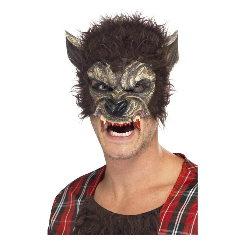 DEMI MASQUE LOUP GAROU DEMI MASQUE LOUP GAROU