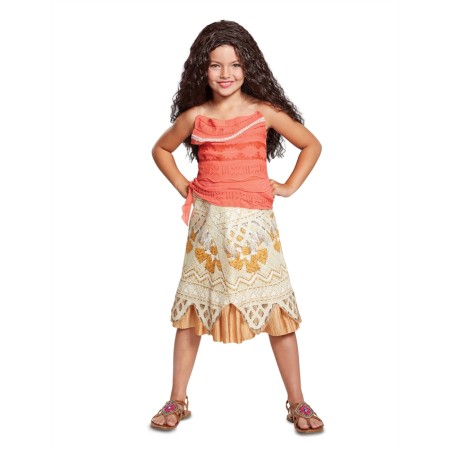DEGUISEMENT PRINCESSE VAIANA LUXE TAILLE 7-8 ANS