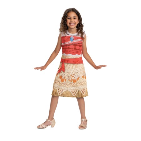 DEGUISEMENT PRINCESSE VAIANA  TAILLE 5-6 ANS