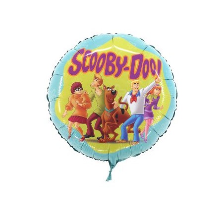 BALLON METALLIQUE ROND SCOOBY-DOO 45 CM 