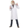DEGUISEMENT BLOUSE DE MEDECIN SCIENTIFIQUE OU SAVANT BLANCHE TAILLLE L