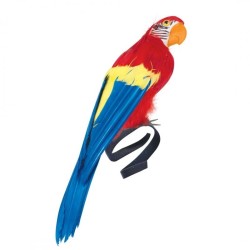 PERROQUET  AVEC ACCROCHE 