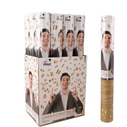 CANON A CONFETTIS OR 40 CM 