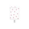 4 SACS CADEAUX LITTLE PRINCESS BLANC AVEC COEURS 