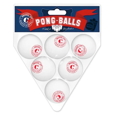 6 BALLES PING PONG 
