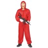 DEGUISEMENT BRAQUEUR OU VOLEUR ROUGE TAILLE L - XL