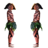 DEGUISEMENT MAUI DANS VAIANA PULL + PANTALON IMPRIME TATOUAGE  TAILLE XXL