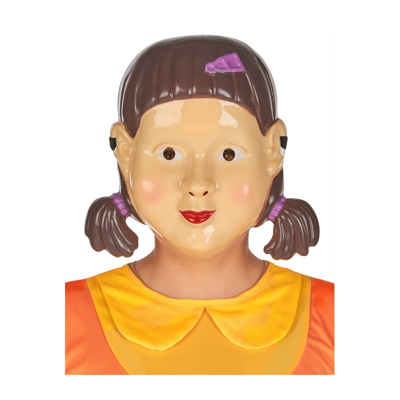 MASQUE POUPEE TUEUSE SQUID GAME PVC