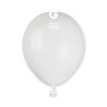 100 BALLONS BLANC WHITE BIO LATEX 13 CM  001