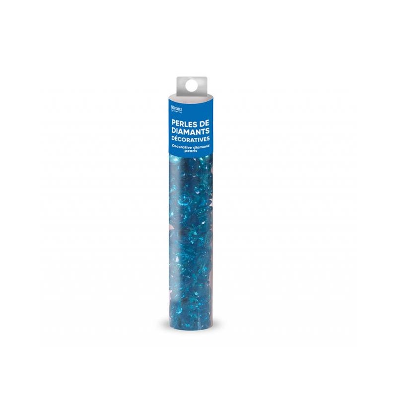 PERLES DE DIAMANT BLEUES
