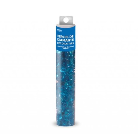 PERLES DE DIAMANT BLEUES