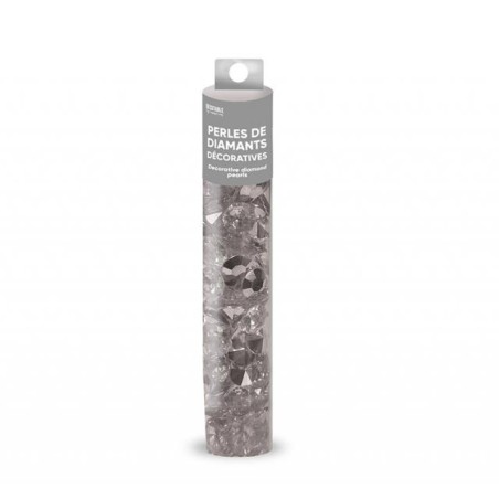PERLES DE DIAMANT ARGENT