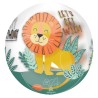 BALLON METALLIQUE ORBZ ANIMAUX DE LA JUNGLE GET WILD BIRTHDAY 38 X 40 CM 