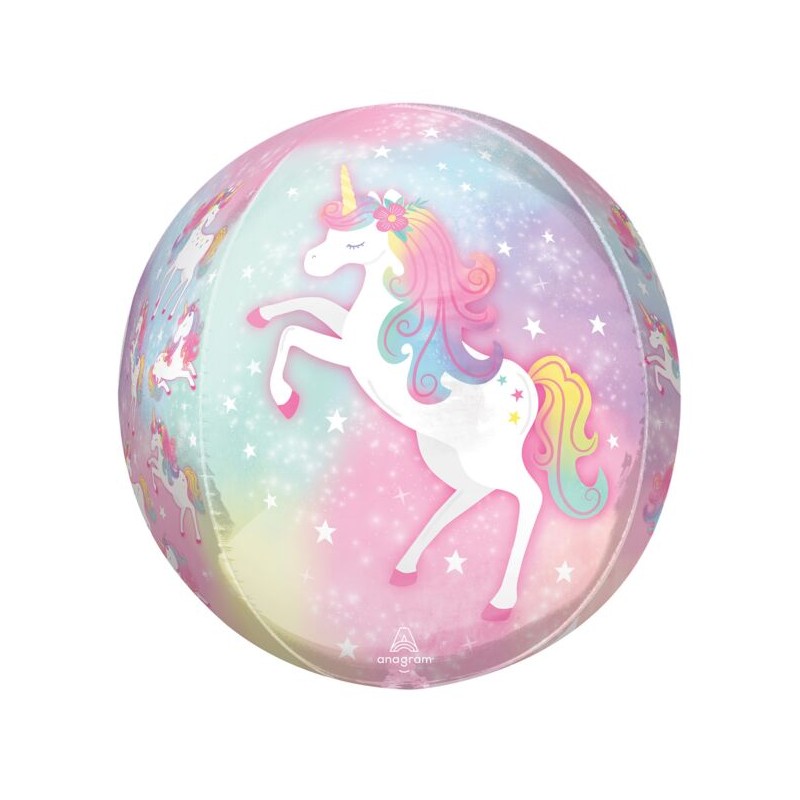 BALLON METALLIQUE ORBZ 38 X 40 CM LICORNE ENCHANTEE PASTEL BALLON METALLIQUE ORBZ 38 X 40 CM LICORNE ENCHANTEE PASTEL