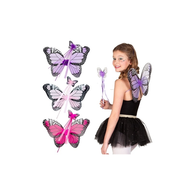 SET PAPILLONS MODEL ASSORTIS 