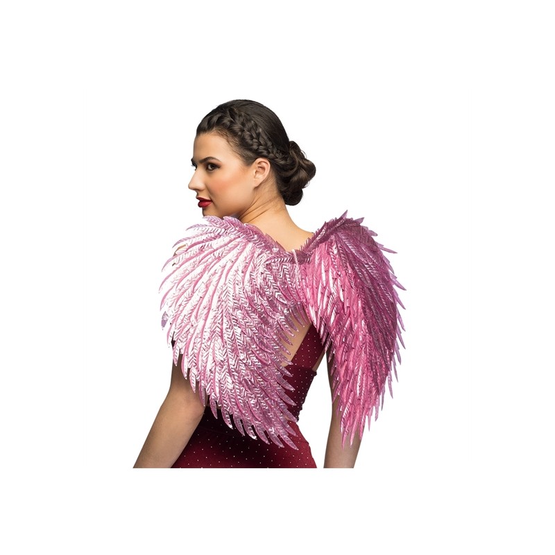 AILES D'ANGE GLAM ROSE 55 X 50 CM 