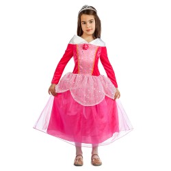 DEGUISEMENT ENFANT PRINCESSE ROSE TAILLE  3-4 ANS 