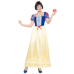 DEGUISEMENT FEMME ROBE PRINCESSE EMILY (BLANCHE NEIGE ) TAILLE M-L