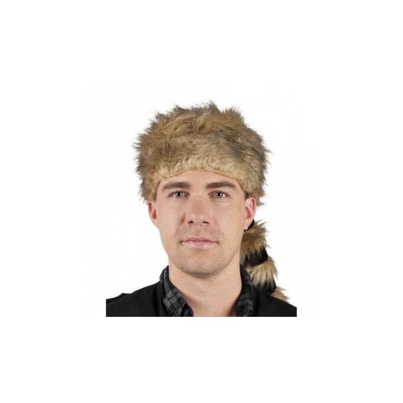 CHAPEAU TRAPPEUR EN FOURRURE DAVY CROCKETT
