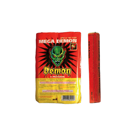 PETARD MEGA DEMON SACHET DE 4