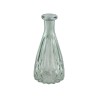 VASE ALEXANDRINE VERRE VERT SAUGE 6.8 CM X 14.5 CM 