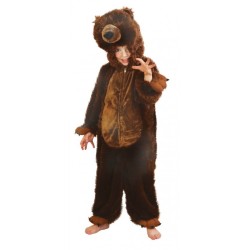 DEGUISEMENT OURS BRUN TAILLE 116 