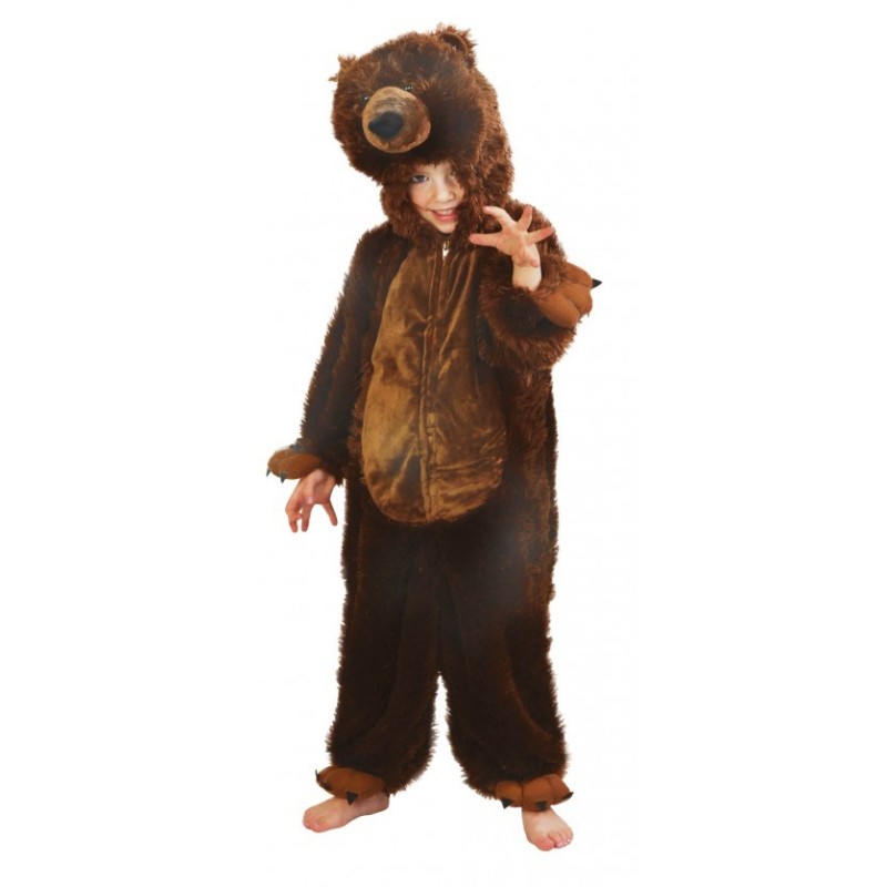 DEGUISEMENT OURS BRUN TAILLE 116 