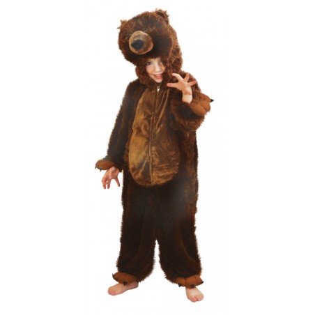 DEGUISEMENT OURS BRUN TAILLE 116 