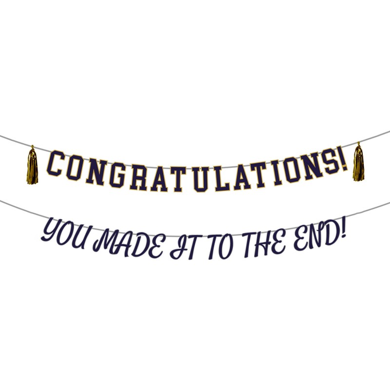 GUIRLANDE LETTRES CONGRATULATIONS POUR REMISE DE DIPLOME