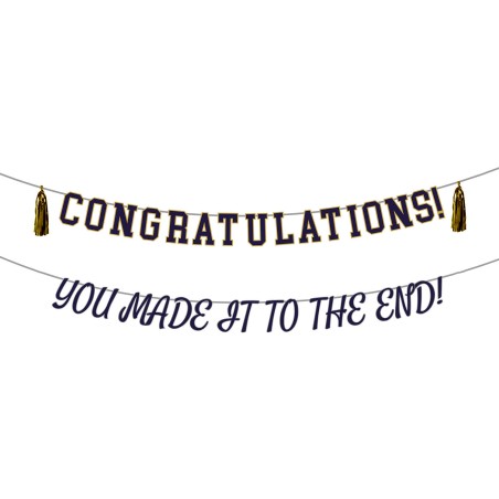 GUIRLANDE LETTRES CONGRATULATIONS POUR REMISE DE DIPLOME