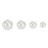 440 PERLES AUTOCOLLANTES BLANC BLANC NACRE 4 TAILLES