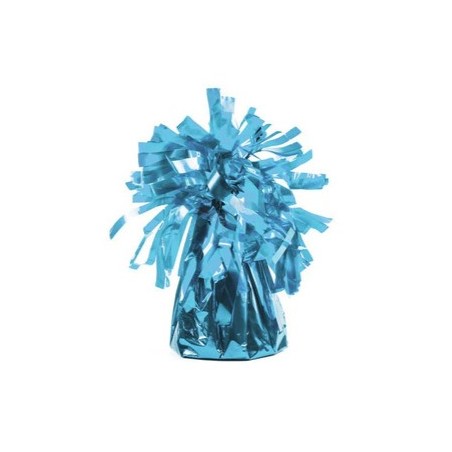 POIDS A BALLONS FRISE BLEU TURQUOISE