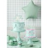 TOP OU PIQUE GATEAU CAKE TOPPER HAPPY BIRTHDAY MENTHE OU VERT PASTEL