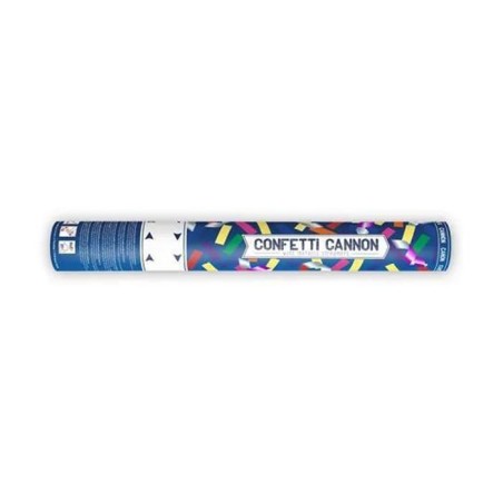 CANON A CONFETTIS ET SERPENTINS MULTICOLORES 40 CM