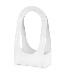 BOITE CADEAU FLOWER BOX BLANCHE ORNEMENTS