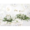 6 BALLONS LATEX BLANC JUST MARRIED 30 CM