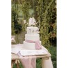 3 PLATEAUX FAIRY WORLD BLANC ET ROSE PASTEL 32 X 25.5 CM 