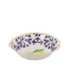 8 BOLS DOLCE VITA CITRONS  BLEU ROI, JAUNE, BLANC ET OR 13.5 CM 