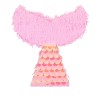 PINATA QUEU DE SIRENE ROSE 40 X 45 X 9 CM 