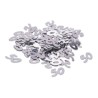CONFETTIS DE TABLE PAPIER ARGENT 50 ARGENT 17G