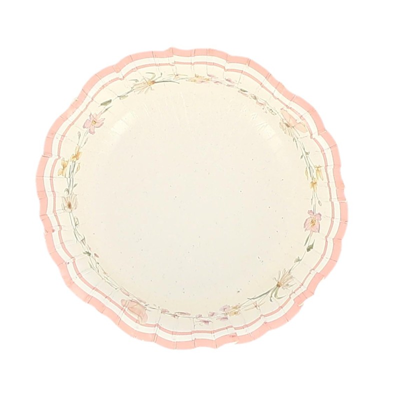 6 BOLS FAIRY WORLD BLANC ET ROSE PASTEL 13.5 CM 6 BOLS FAIRY WORLD BLANC ET ROSE PASTEL 13.5 CM