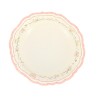 6 BOLS FAIRY WORLD BLANC ET ROSE PASTEL 13.5 CM
