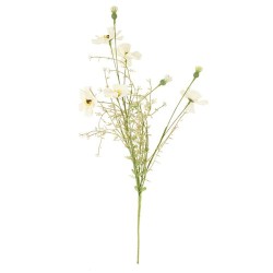 BOUQUET DE FLEURS DES CHAMPS CREME 55 CM 