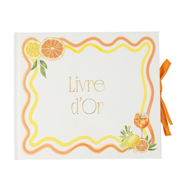 LIVRE D'OR FIZZ AGRUME CREME, ORANGE, JAUNE ET OR LIVRE D'OR FIZZ AGRUME CREME, ORANGE, JAUNE ET OR